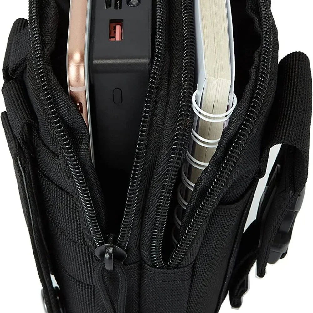 Tactical Molle Pouch EDC Utility Gadget Outdoor Men Waist Bag with Phone Belt